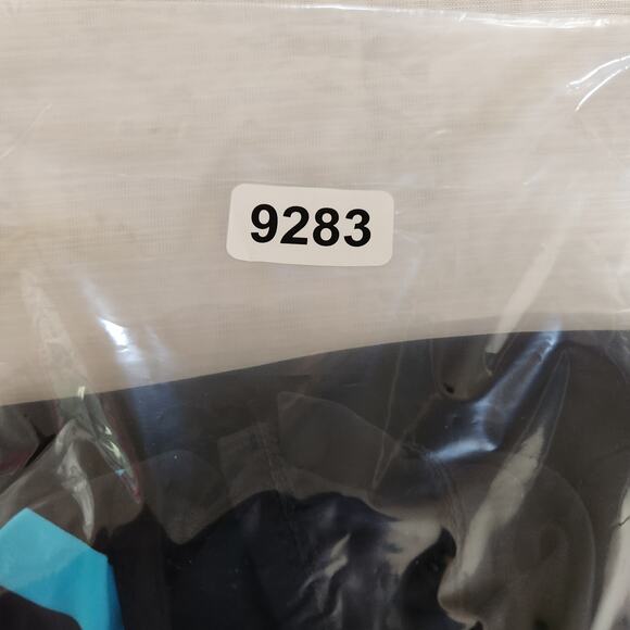 Maxine of Hollywood Tankini Swimsuit Top Women 14 Black Stripe Beach Cruise Boho - Picture 14 of 14